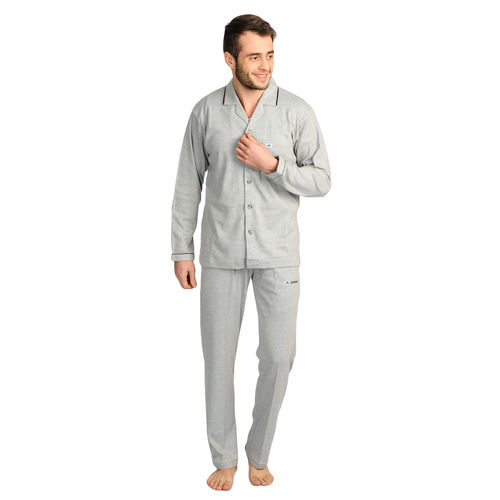 Mens Athlet Night Suit - L.Grey Age Group: Adults