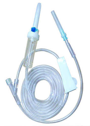 White Iv Infusion Set