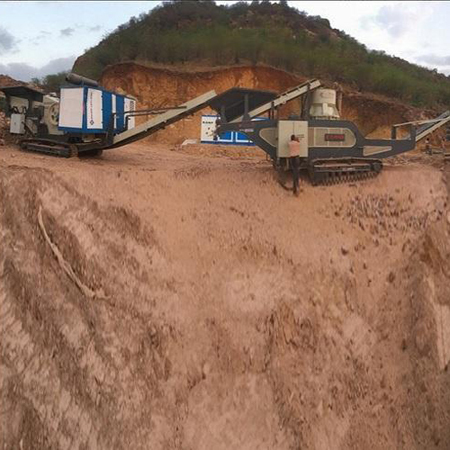 Track Mounted Mobile Stone Crushing Plant Capacity: 50~250 T/Hr