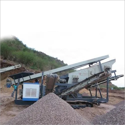 Track Mounted Mobile Screening Plant