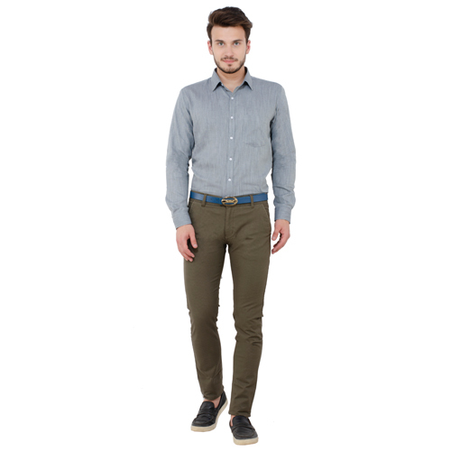Mens Plain Full Sleeve Shirt