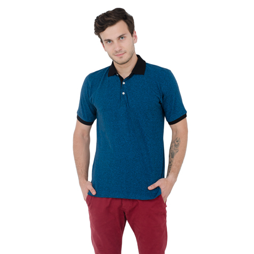 Men Round Collar T-Shirt