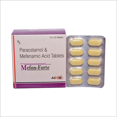 Mefenamic Acid 450mg  PARACETAMOL 325