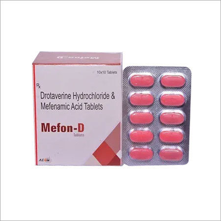 Drotaverine Mefenamic Acid Tablets, Treatment: menstrual cramps