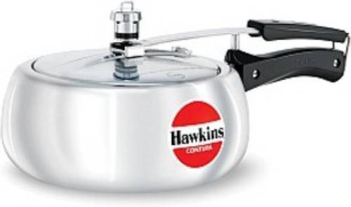 Stainless Steel Hawkins Contura 3 Litre Pressure Cooker Induction  Compatible - Velan Store