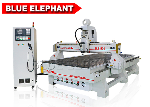 Vacuum Cleaning System 3 Axis 1530 Combination Cnc Router Woodworking Machines For Wood Door Making