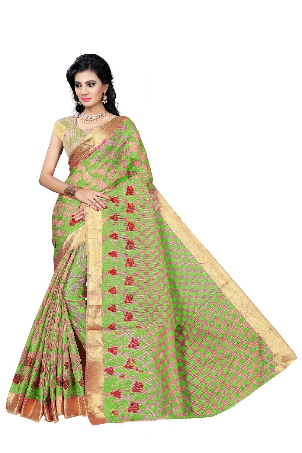 Cotton Print Saree