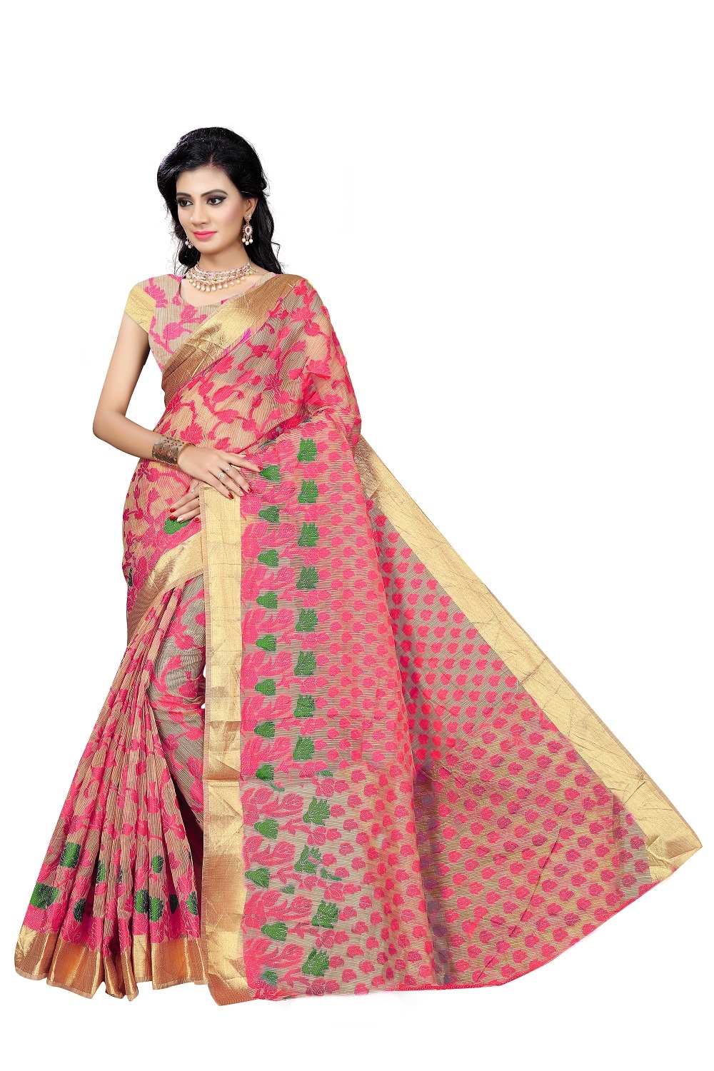Cotton Print Saree