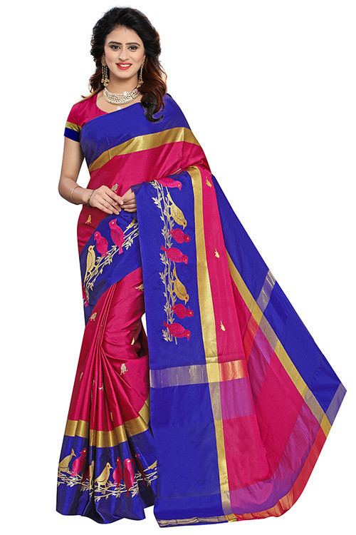 Cotton Saree Silk