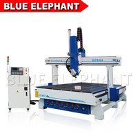 Metal 3d Wood 1836 Cnc Router High Z Axis 600mm Italian Spindle Can Rotate To 180 Degree