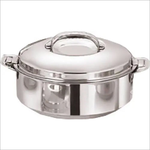 Silver Kuber Industries Casserole Stainless Steel