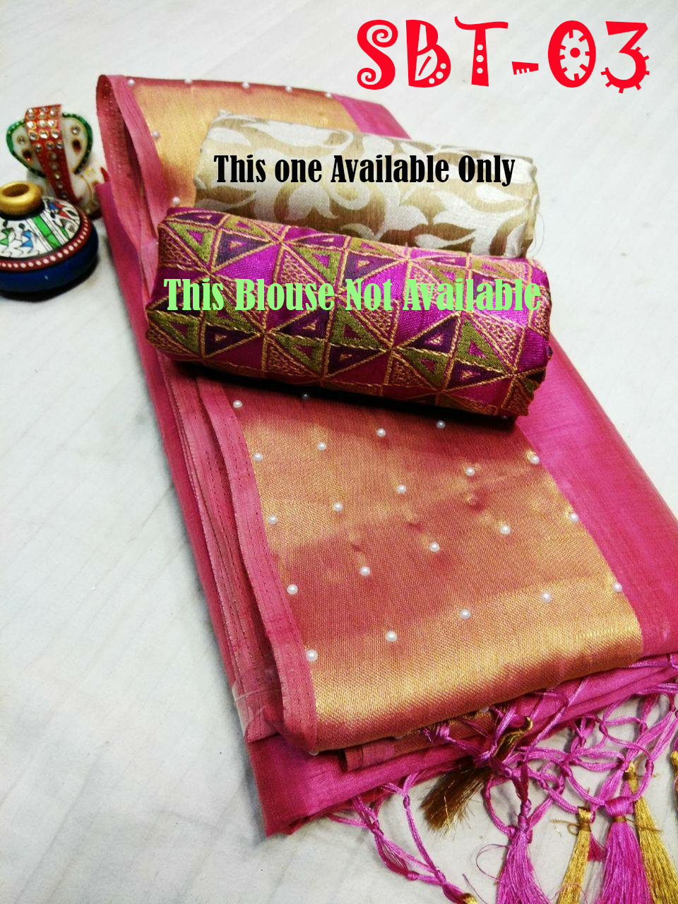 Embroidery Silk Saree