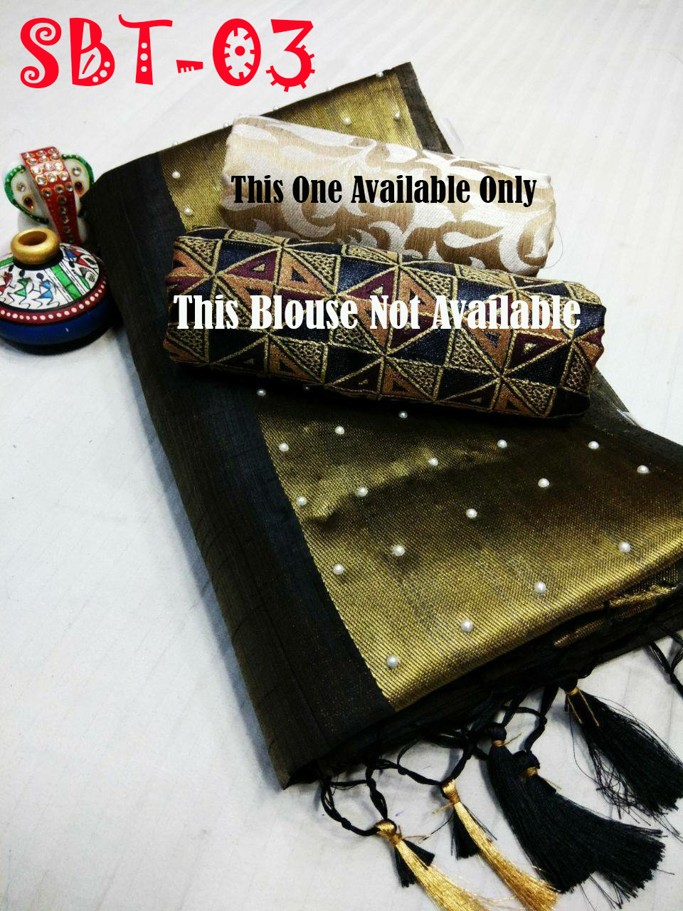 Embroidery Silk Saree