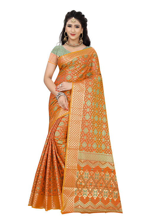 Designer Cotton Silk Saree