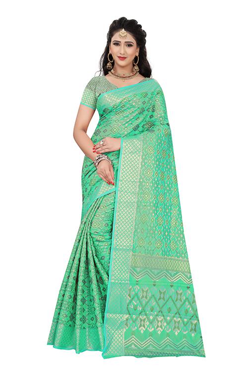 Designer Cotton Silk Saree