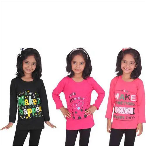More Color Available.. Girls Full Sleeves Top