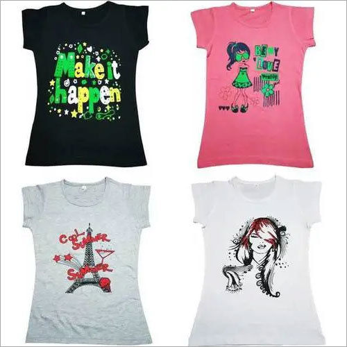 More Color Available.. Girls Half Sleeves Top