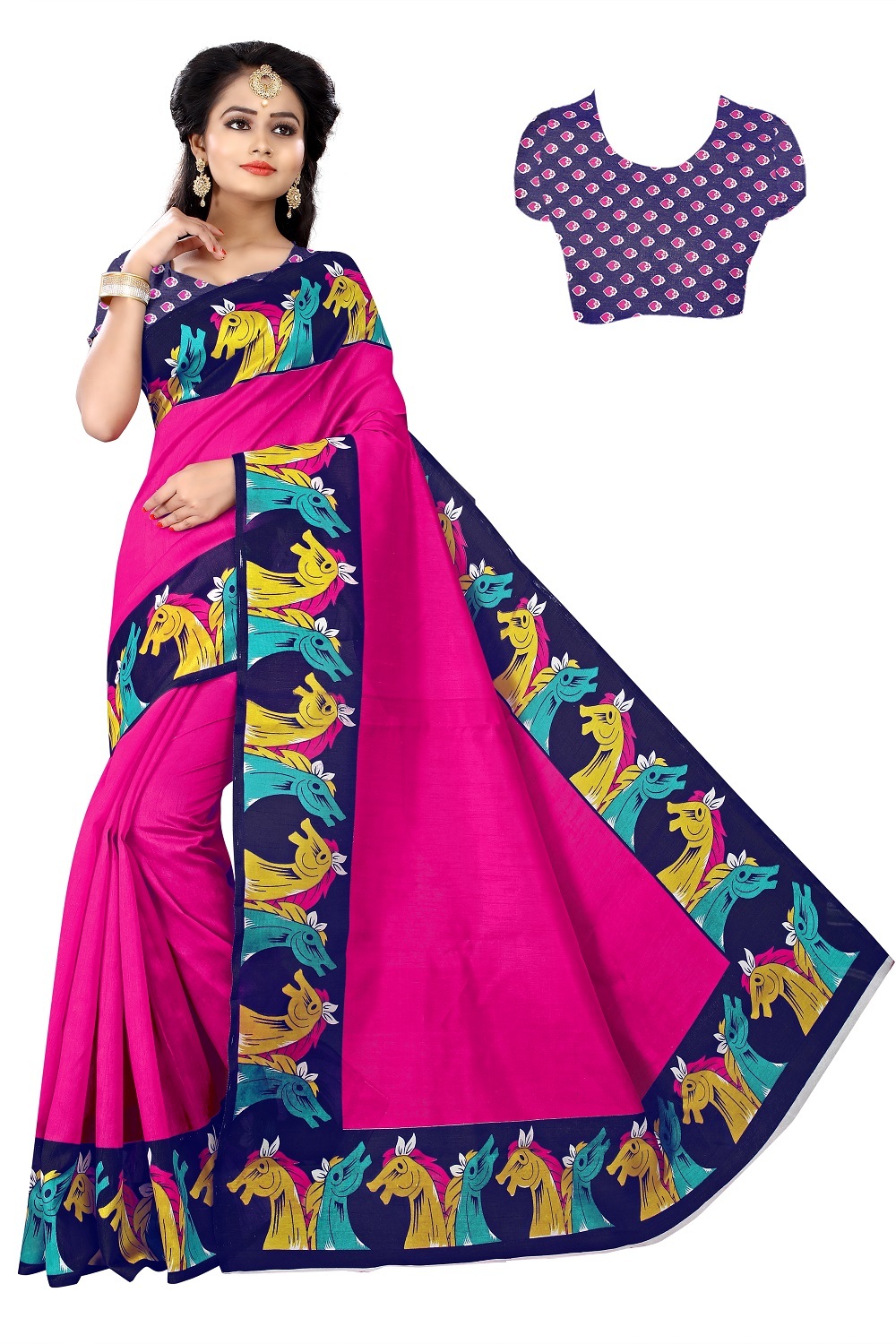Cotton Silk Saree