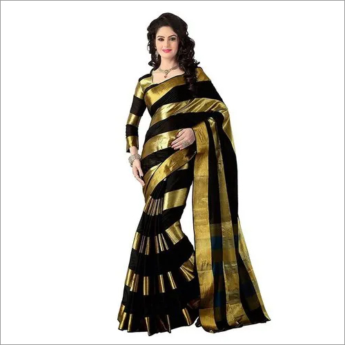 Designer Cotton Silk Saree