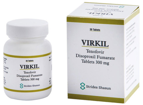 VIRKIL Tenofovir Disoproxil Fumarate 300mg TABLETS VIRKIL Tenofovir Disoproxil Fumarate 300mg TABLETS