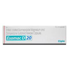 Esomac D Ingredients: Esomeprazole & Domperidone