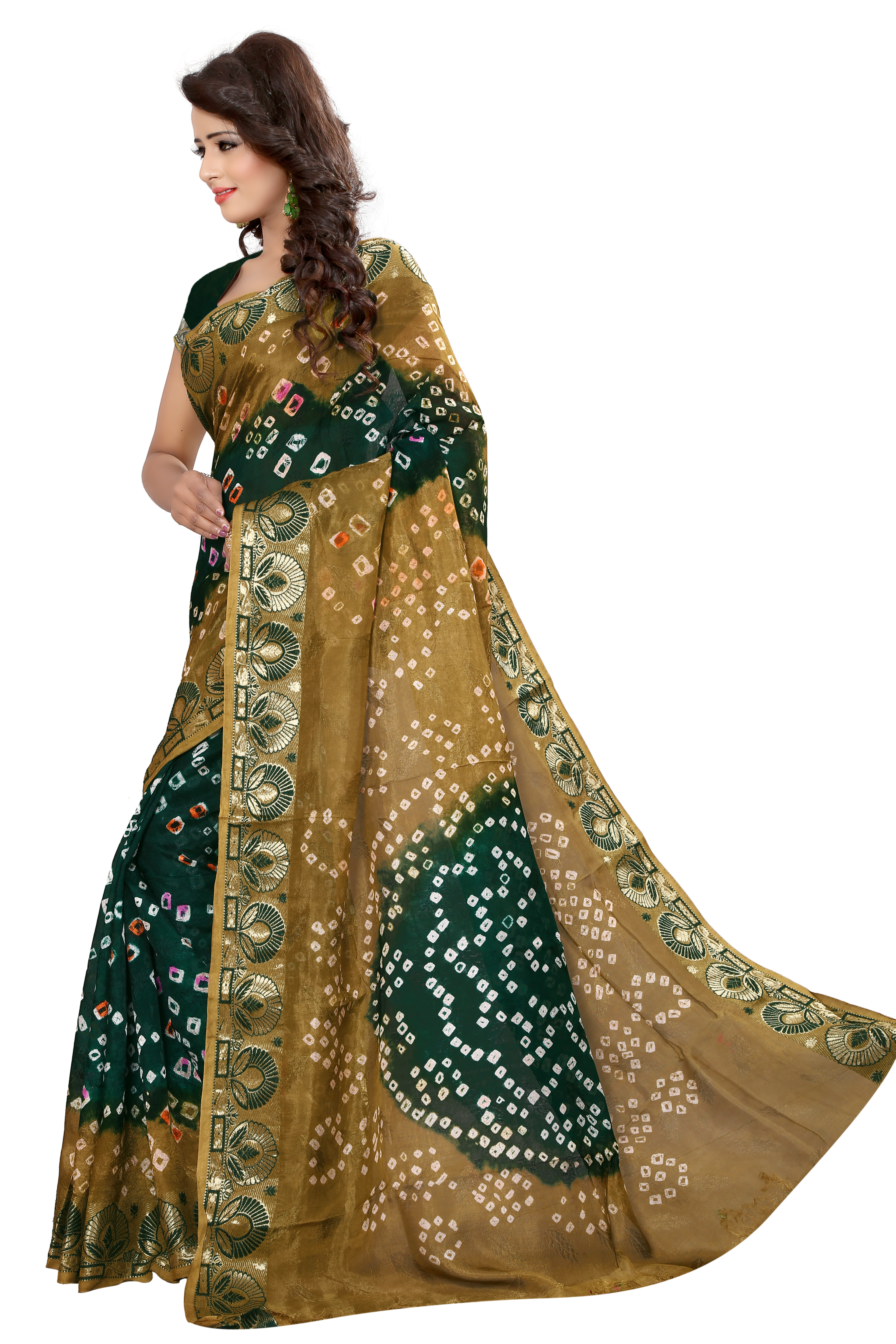 Bandhani Printed Saree