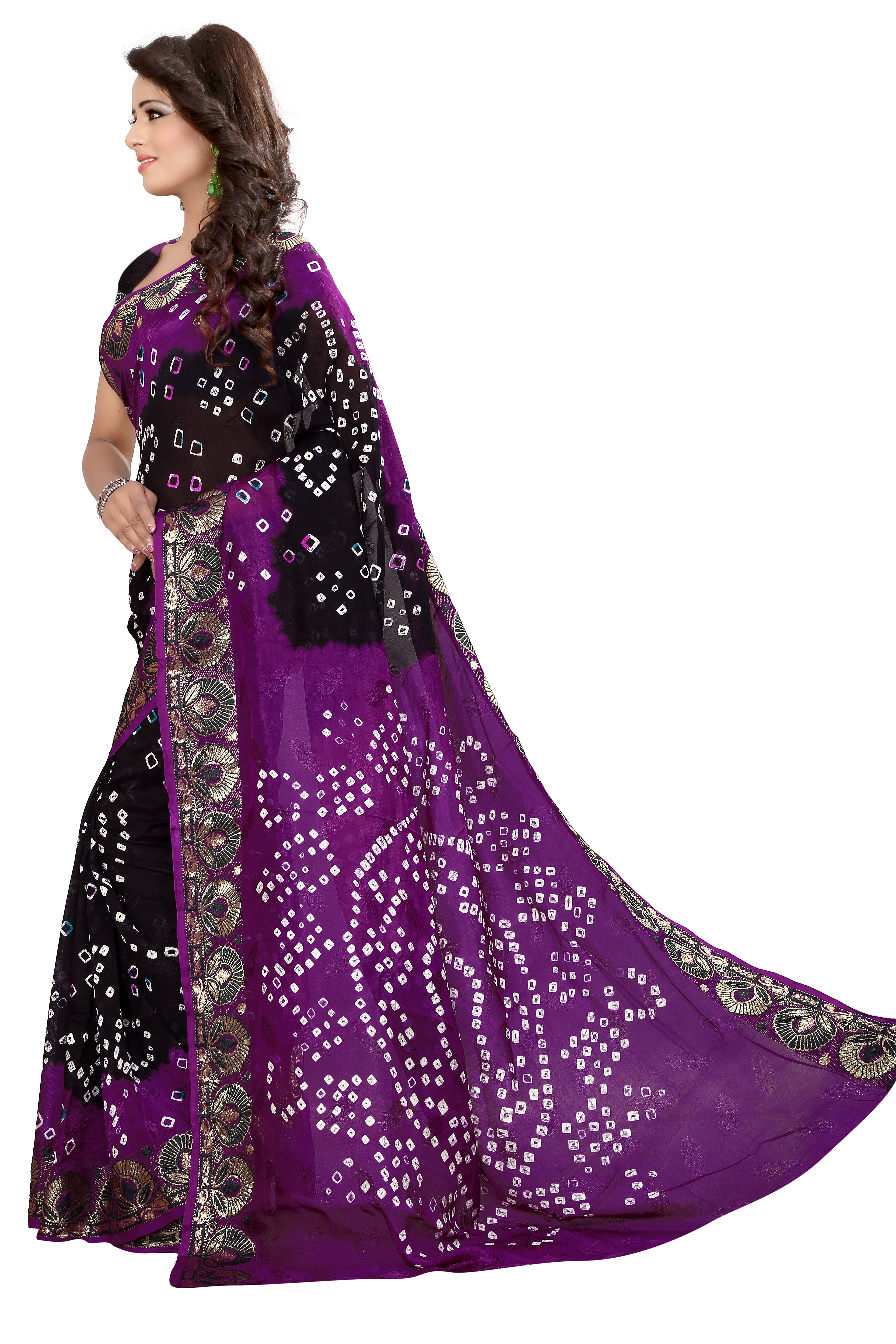 Bandhani Printed Saree