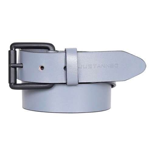 Light Grey Mens Leather Belt