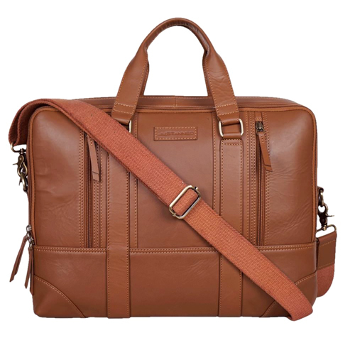 Mens Leather Briefcase Bag