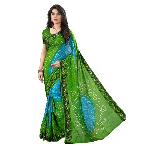 Cotton Bandhani Sraee