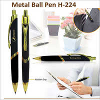 Black,Silver Metal Ball Pen