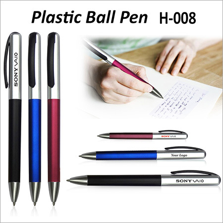 Round Plastic Ball Pen