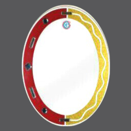 Designer Oval Shaped Bathroom Mirror