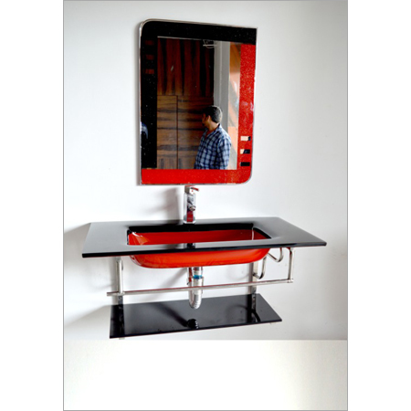 Modern Glass Vanity