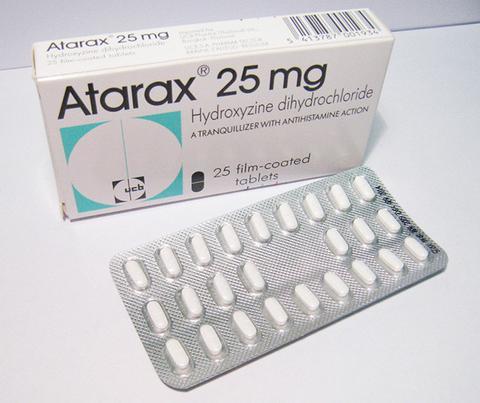 Ata-Rax Tablet Ingredients: Hydroxyzine Hcl