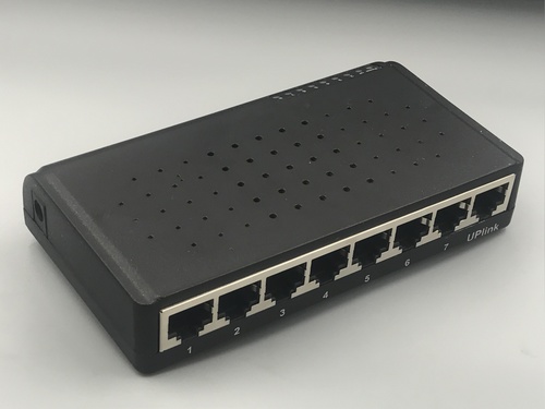 Reverse PoE 10/100/1000 Mbps Switch 6port+2Uplink For Media Converter