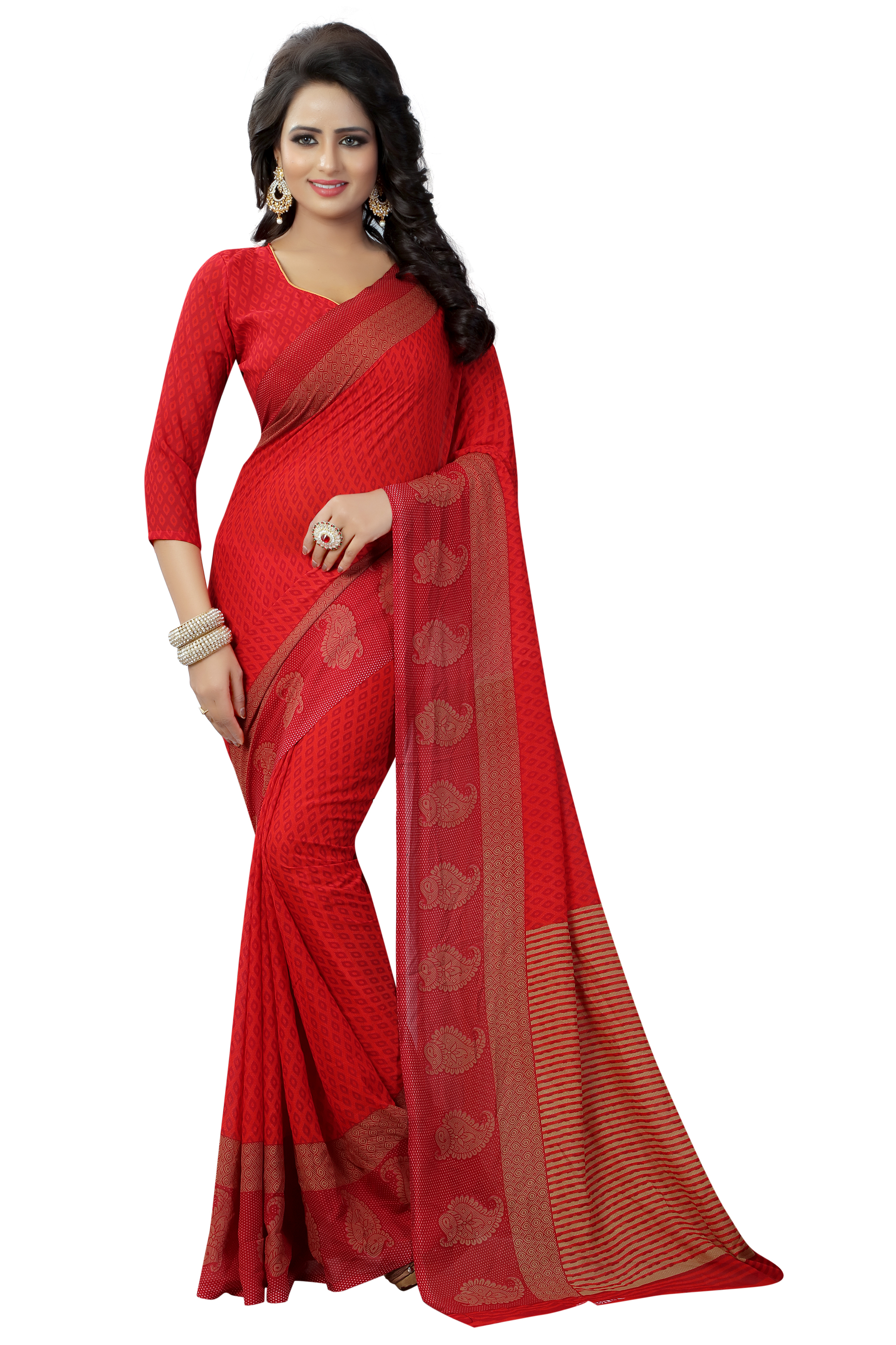Fancy Georgette Saree