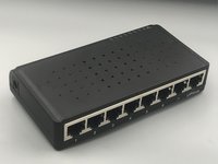 Reverse PoE 10/100/1000 Mbps Switch 7port+1Uplink for Media Converter