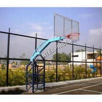 Single Arm Basketball Pole