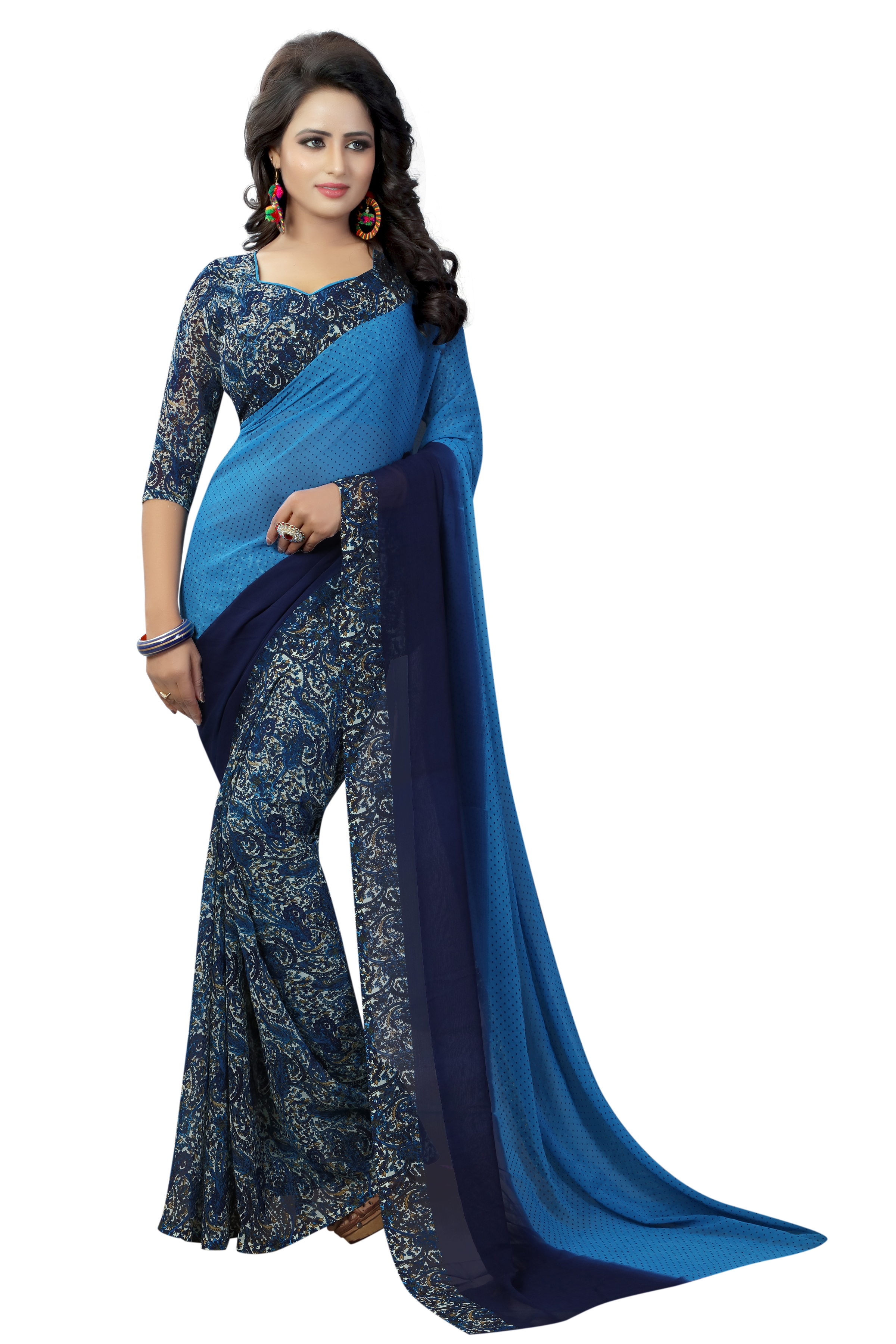 Fancy Georgette Saree
