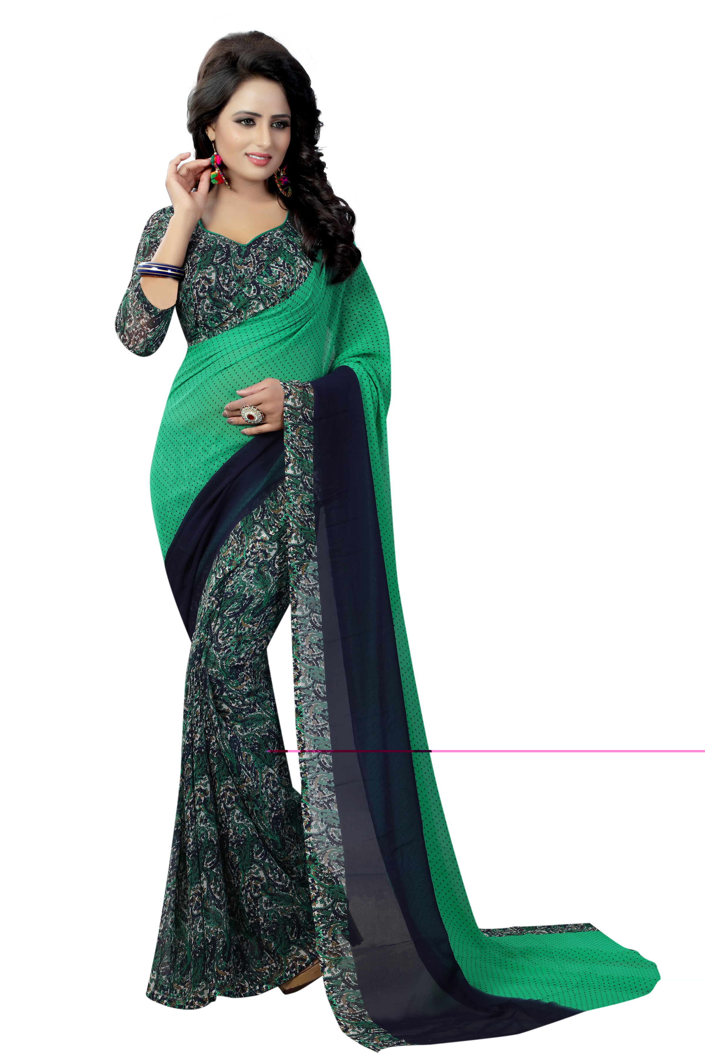 Fancy Georgette Saree