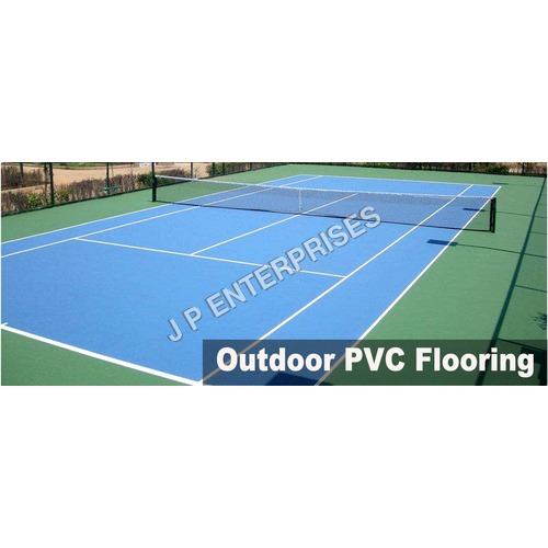 Outdoor PVC Sports Court Flooring Services