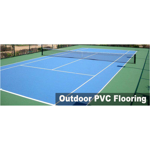 Outdoor PVC Sports Court Flooring Services