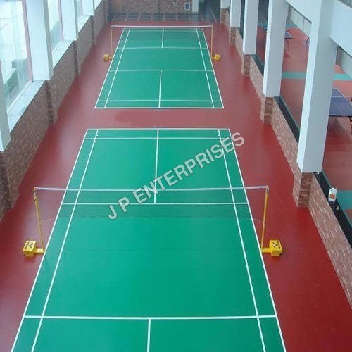 Synthetic Badminton Court Flooring