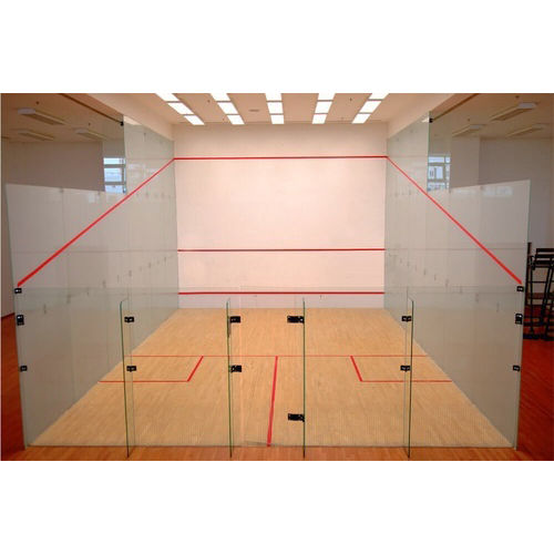 Squash Court Glass Back Wall