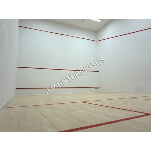 Squash Court Hard Plaster Flooring