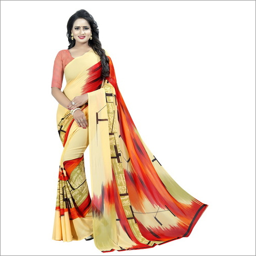Fancy Manohari Georgette Saree