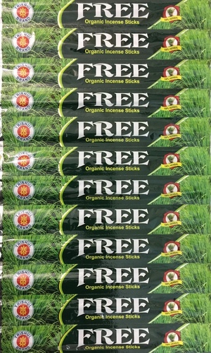 Mosquito Repellent Stick - Agarbatti, 120 Sticks with 12 Sachets | Organic Essential Oils, 50 Min Burn Time, Citronella Fragrance