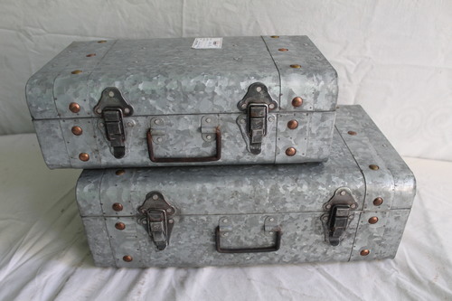 Galvanized Briefcase