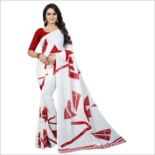 Georgette Designer Saree